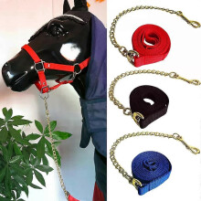 PP Paarden Leidtouw Riem Verstelbare Ruitersport Teugel Race Halsters Draaibare Gesp Pony Cob Huisdieren