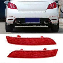 Réflecteur de pare-chocs arrière pour Peugeot 508 2010 2011 2012 2013 2014, barre d'avertissement