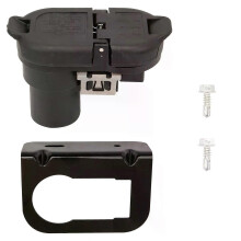Trekhaakconnector voor achterbumper, compatibel met Dodge Ram 1500 2500 3500 (2011-2022)