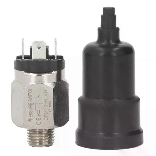 Pressure Switch Pneumatic Adjustable Diaphragm Type Pressure Switch Stainless Steel Rubber Pressure