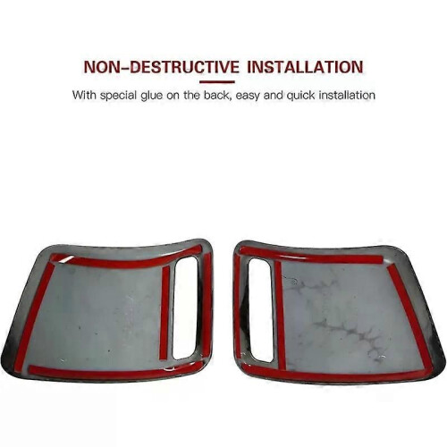 Garniture de couvercle de feu arrière pour Dodge RAM 1500, accessoires ABS 2