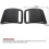 Garniture de couvercle de feu arrière pour Dodge RAM 1500, accessoires ABS 4