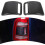 Garniture de couvercle de feu arrière pour Dodge RAM 1500, accessoires ABS 1