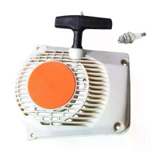 Recoil Rewind Pull Starter Montage för Stihl MS260 026 MS240 024 Pro MS260C Motorsåg 11210802101 Ersättning