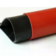 Rood/doorschijnend/zwart siliconenrubberen plaat 500x500mm 1mm siliconen plaat voor vacuümpers ovenverwarming