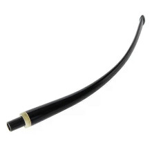 RU-Acryl Leespijp Mondstuk Lange Gebogen Steel Voor Roken Met 9mm Actieve Koolfilters Accessoires