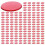 RTSHE-300st Klarröd Plast Bingo Chips 19Cm 1