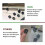 Rubber Roller Compatible For Cricut Maker/Maker 3 Mat Guide Rubbers For Cricut Repair Replacement Spare 4