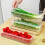 Refrigerator Fresh-keeping Boxes Rectangular Cold Storage Box Scallions Vegetable Coriander with Lid 3