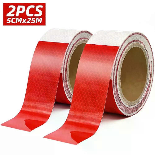 Reflective Adhesive Tape Excellent Visibility 25m *2 roll
