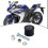 Rodillo de cadena confiable para YZ250 1987, material ABS resistente, rodamientos de precisión de doble 5