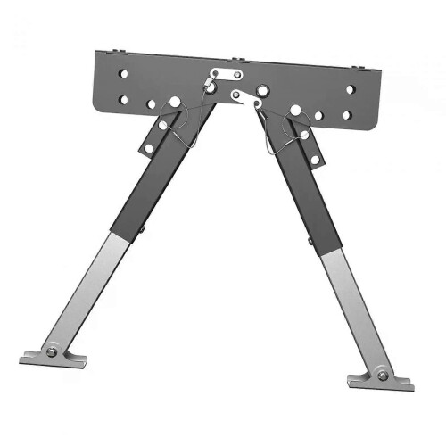 RV Step Stabilizer Folding Premium Durable Trailer Camper Metal Height Adjustable Motorhome RV Step 2