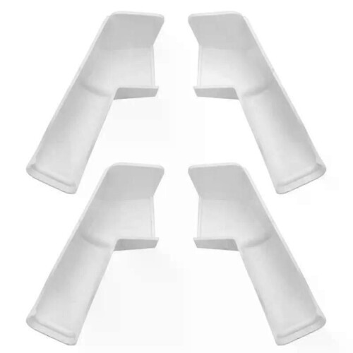 RV Gutter Spouts RV Rain Gutter Downspout With Extensions Rain Gutter Dwonspout Diverter 2 Right&2 Left