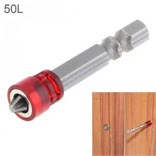 Punte per cacciavite a croce singola in acciaio per utensili S2 con cerchi magnetici e gambo esagonale