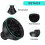 Salon Tool Universal Silicone Hairdryer Diffuser Cover Adjustable Foldable Temperature Resistant Dispersing 3