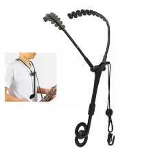 Saxophon-Schultergurt, Saxophonhalter, bequemer Saxophon-Nackengurthaken für Saxophonhorn, Tenor, Bariton