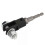 Adaptateur de prise jack à ciseaux robuste 1/2 pouce haute résistance robuste pour double 4