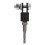 Adaptateur de prise jack à ciseaux robuste 1/2 pouce haute résistance robuste pour double 5