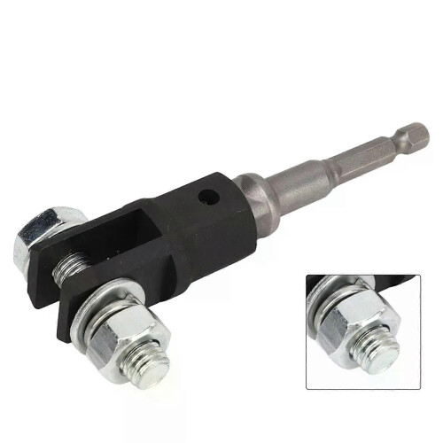 Adaptateur de prise jack à ciseaux robuste 1/2 pouce haute résistance robuste pour double 1