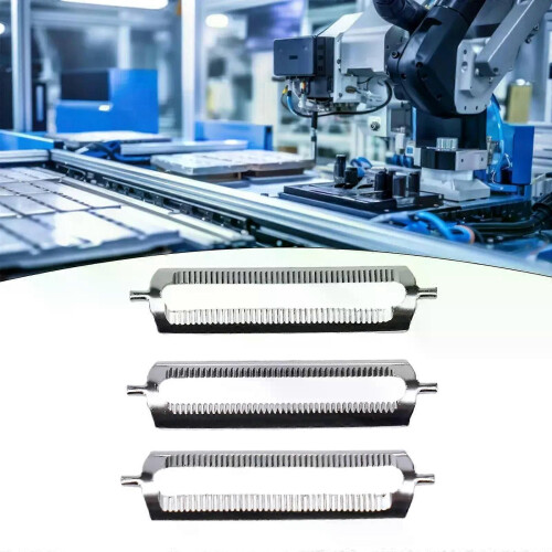 Replacement blades for asparagus peeler suitable for both right and left handed use sharpable on both 1