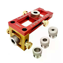 Gabarit de vis 2 en 1, kit de guide de perçage pour chevilles transversales, perforateur de perçage