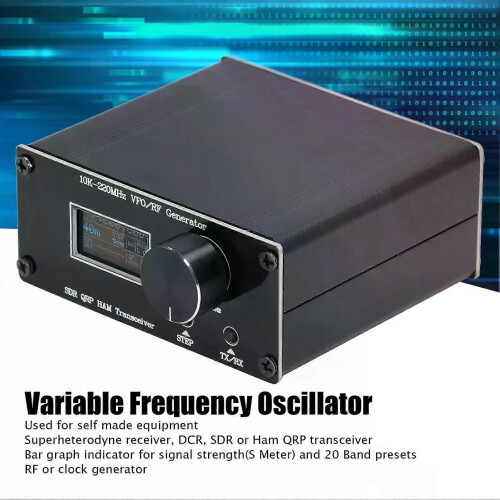 SDR QRP HF Transceiver HAM Variable Frequency Oscillator VFO RF Generator 10K220MHz Electronic Component 2