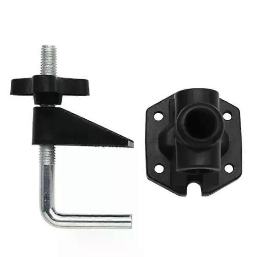 Pince de bureau robuste de remplacement, base de pince universelle réglable pour bras de microphone, 2