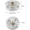 Repuesto de engranaje base y engranaje de cuchillas compatible con licuadoras Magic Bullet MB1001 de 2