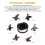 Cubierta de repuesto para carrete de repuesto para Black Decker Line String Spring Trimmer Weed Eater 4