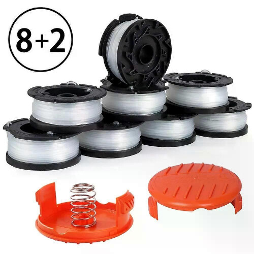 Cubierta de repuesto para carrete de repuesto para Black Decker Line String Spring Trimmer Weed Eater