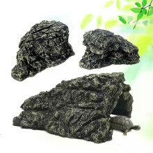 Harts Akvarium Dekoration Harts Aquatic Fish Tank Ornament Dekor Artificiell Reptil Terrarium Turtle
