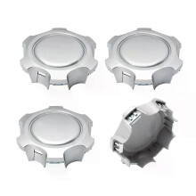 Juego de 4 tapacubos centrales plateados compatibles con 4Runner Tacoma 1996-2002. Reemplazar 4260304030