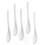Set of 5 Ceramic Spoon Teaspoon Spoon Jam Honey 2