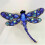 Spille retrò con strass di cristallo e libellula per donne, spille per sciarpe, gioielli, accessori 4