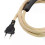 Cordon d'alimentation pour lampe rétro, bricolage, suspension, rallonge pour éclairage mural de maison, 5