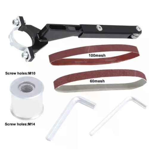 Support de ponceuse à bande de rénovation pour meuleuse d'angle pour modèles 100, 115 et 125. Meuleuse 1