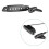 Pickup SH-85 a 6 fori nero con jack Active Power Strap End-Pin per chitarra acustica 3