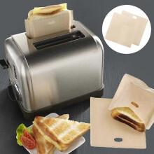 Sacchetto riutilizzabile antiaderente per toast alla griglia Sacchetto per barbecue alla griglia ad