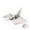 Sewing Machine Hemming Device Double Fold Bias Binding Right-Angle Edging Pull Tube Four Fold Pull Tube 4