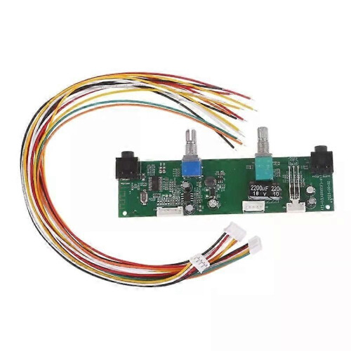 Conjunto de placa base para tocadiscos con entrada de audio compatible con Bluetooth, placa de circuito