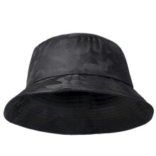 Short Brim Flat Dome Fisherman Hat Sunscreen Thin Men Camouflage Print Hiking Climbing Hat Fashion Accessories