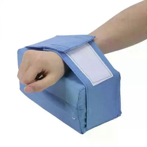 Side Sleeping Leg Pillow Soft Sponge Detachable Reduce Pressure Joint Fixation Knee Pillow with Strap 2
