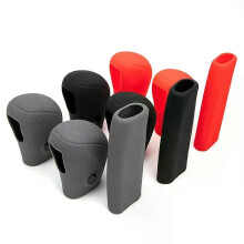 Funda de silicona para palanca de cambios de coche, collares de palanca de cambios, cubierta de empuñaduras