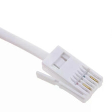 RJ11 mannelijk naar mannelijk VK BT naar VS type 6P2C telefoonmodemkabel