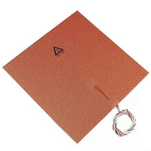 Siliconen verwarmingsmat 220V 750W Thermistor Geïmporteerde rubberen verwarmingsmat voor hete bedden