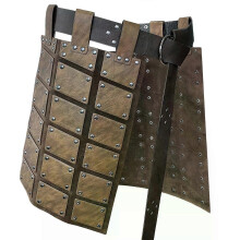 Roman Greek Medieval Leather Belts Armor Reenactment Armor Black Brown Belt Halloween Costume