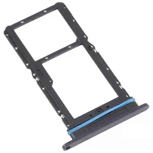 SIM-Kartenfach + Micro-SD-Kartenfach für Motorola Edge 20 Lite (Schwarz) 2