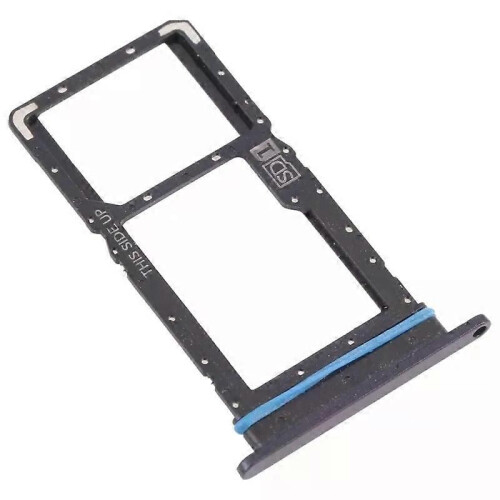 SIM-Kartenfach + Micro-SD-Kartenfach für Motorola Edge 20 Lite (Schwarz) 1