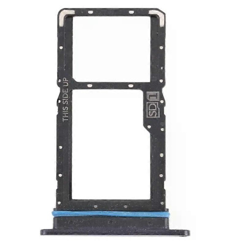 SIM-Kartenfach + Micro-SD-Kartenfach für Motorola Edge 20 Lite (Schwarz)