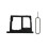 SIM-kaarthouder voor Galaxy Tab A 105 T595 T590 2